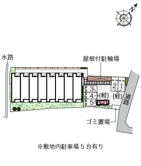 ★手数料０円★名古屋市緑区大高町　月極駐車場（LP）